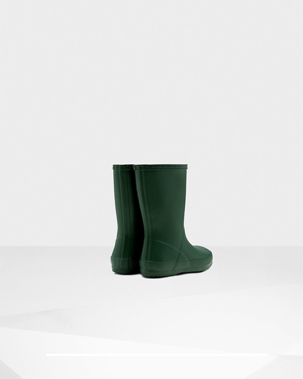 Hunter Original First Classic Rain Boots - Buy Online Kids Green - UJZWVM243